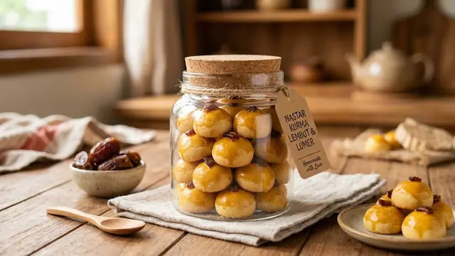 Resep Nastar Kurma Lembut yang Lumer dan Anti Retak/AI Generated