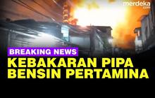 Live Now - Kebakaran Hebat Pipa Bensin Depo Pertamina Plumpang Jakarta Utara