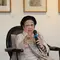 Megawati saat memberikan sambutan pembukaan pameran seni rupa bertajuk Mata Hati Soekarno yang digelar di Le Gareca Space, Bantul, Yogyakarta, Sabtu (6/6/2026). (Liputan6.com/ Dok Ist)