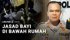 Surutnya aliran sungai di bawah permukiman padat, justru mengungkap temuan yang memilukan. Sesosok jasad bayi ditemukan tersangkut di bawah rumah warga, di antara tumpukan sampah.