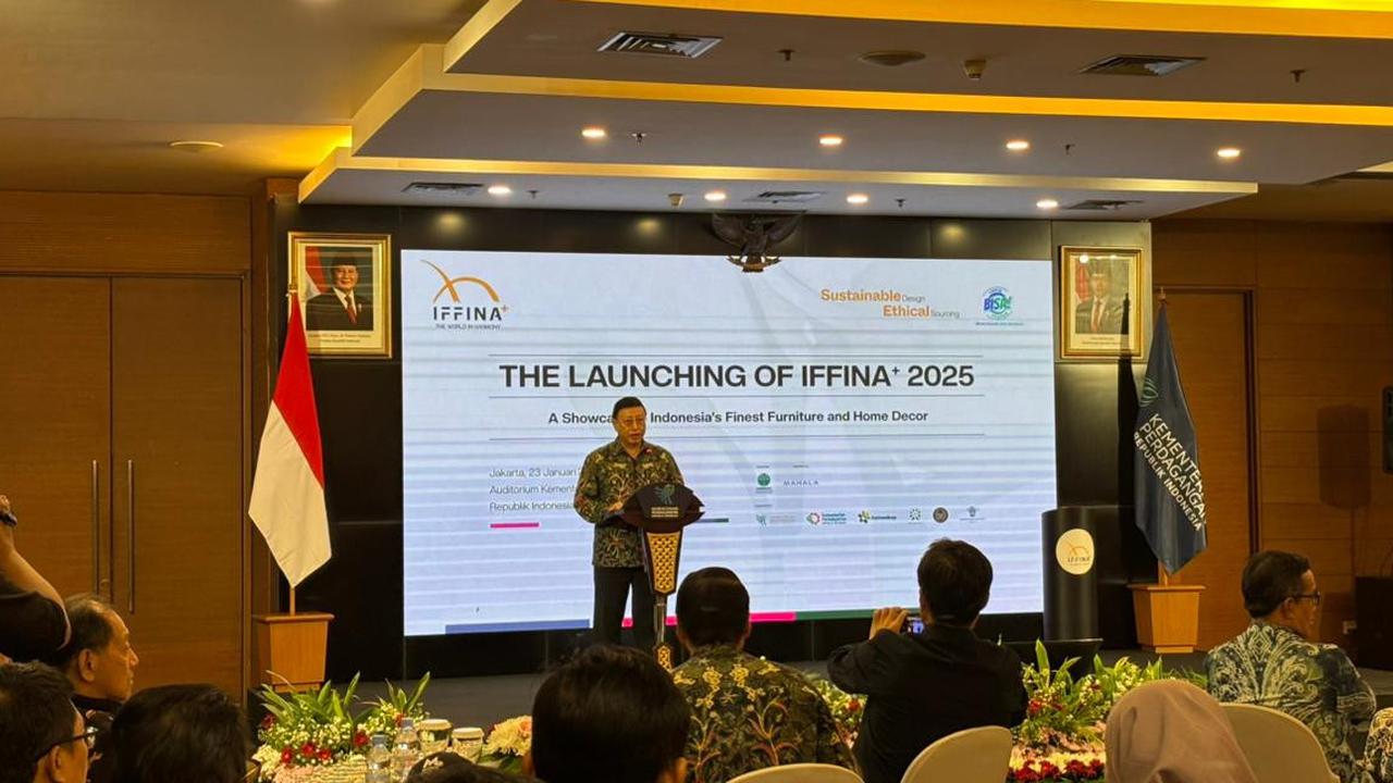 Asmindo Harap Indonesia Jadi Pusat Furnitur Dunia Lewat Pameran IFFINA 2025