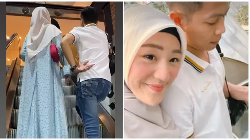 6 Potret Larissa Chou dan Ikram Rosadi Usai Nikah, Tak Lagi Tutupi Wajah Suami