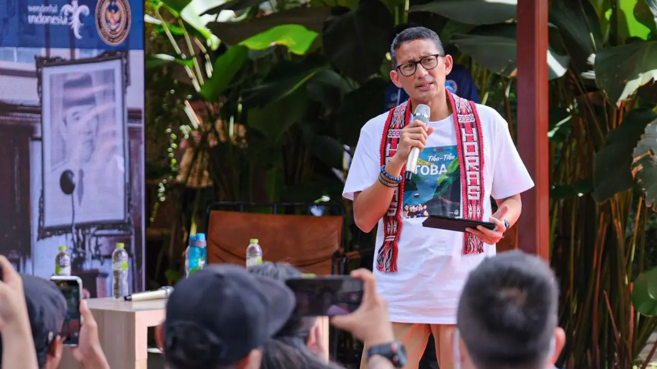 Menteri Pariwisata dan Ekonomi Kreatif (Menparekraf) Sandiaga Uno