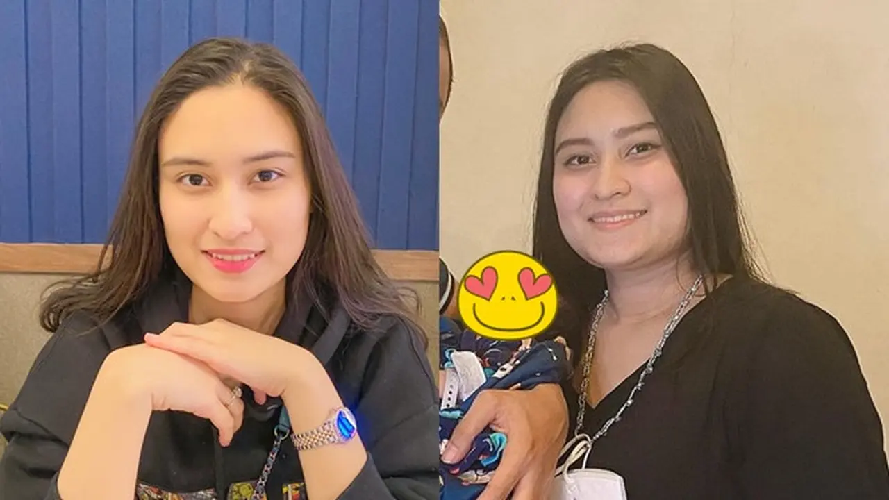 6 Potret Perubahan Wajah Angbeen Rishi Sebelum Vs Setelah Melahirkan Anak Pertama