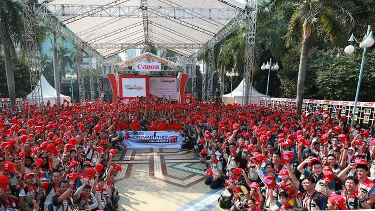 Canon PhotoMarathon di Jakarta Diikuti Lebih Dari 2.000 Peserta