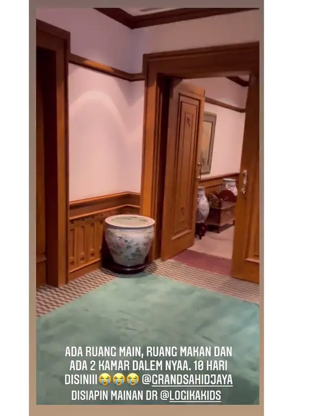 6 Potret Tempat Karantina Keluarga Ashanty dan Anang Hermansyah di Hotel Mewah