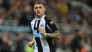 Kieran Trippier menjadi pembelian pertama Newcastle United di bawah kepemilikan Mohamed bin Salman dari Arab Saudi. The Magpies harus merogoh kocek sebesar 15 juta euro untuk mendatangkannya dari klub Liga Spanyol, Atletico Madrid. (AFP/Paul Ellis)