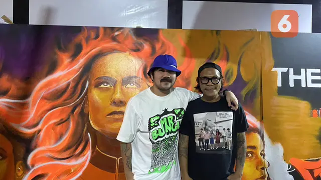 Philip Ponk dan Irwan Seniman Mural yang wakili Jakarta untuk Berkolaborasi dengan Marvel.