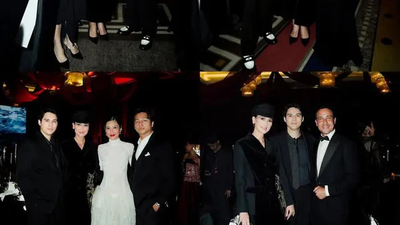 Potret Terbaru Gaya Couple Serba Hitam Luna Maya dan Maxime Bouttier, Stylish dan Elegan