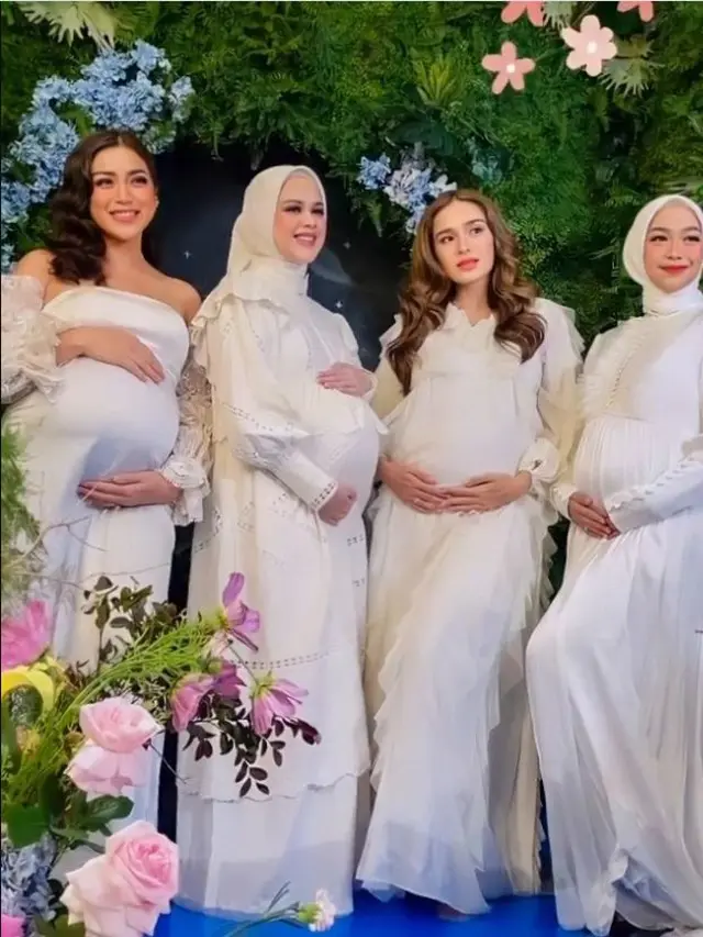 6 Potret Maternity Shoot Ria Ricis, Cut Meyriska, Jessica Iskandar, Yasmine Wildblood