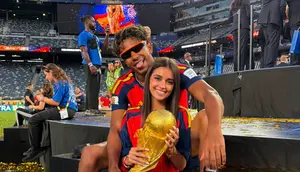 Unggahan Pacar Lamine Yamal Disorot usai Spanyol Juara Piala Dunia 2026: Kamu Berhasil Cintaku