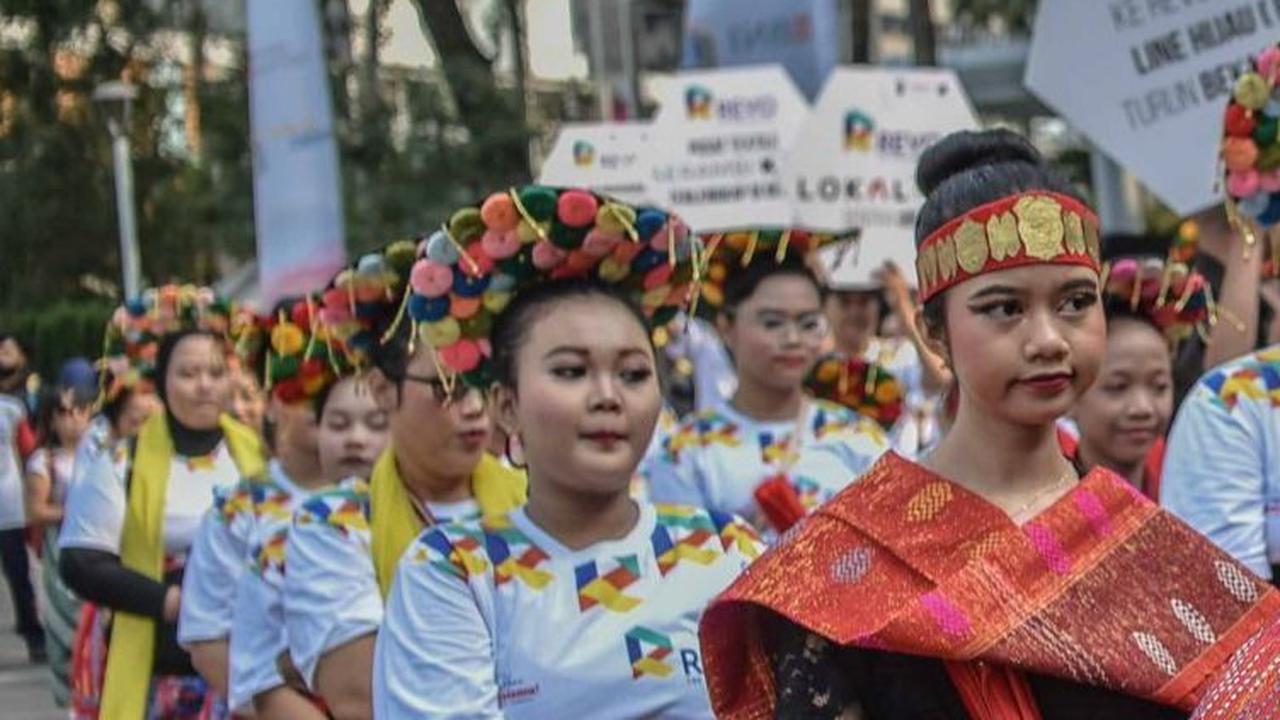 Momen Car Free Day menjadi waktu yang ditunggu-tunggu untuk menggelar parade budaya sebagai ajang promosi kebudayaan.