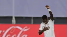 Pemain Real Madrid Vinicius Jr (AP)