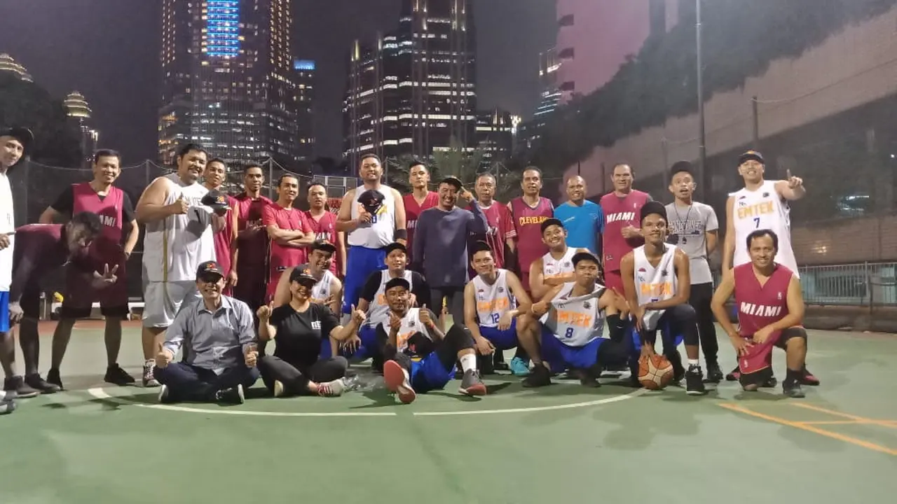 Pererat Persahabatan, Emtek Grup Tanding Basket Lawan Kedubes Timor Leste