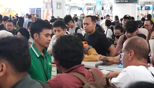 41 Penerbangan di Bandara Kualanamu Dibatalkan, Penumpang Menumpuk