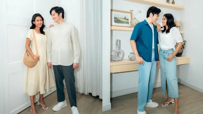 Gaya Serasi Romantis Angga Yunanda dan Shenina Cinnamon Kenakan Baju Couple Kasual, Bisa Jadi Inspirasi Lebaran