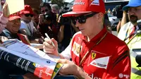 Ini Tanggapan Kimi Raikkonen Setelah Resmi Dipertahankan Ferrari
