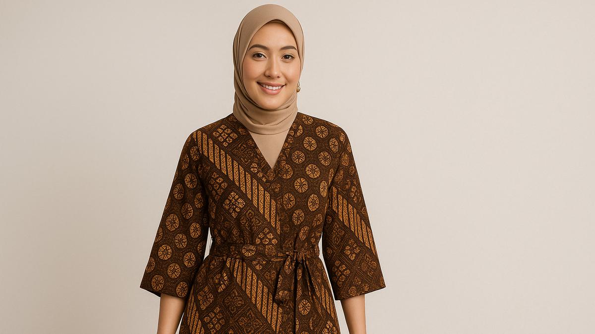 7 Tunik Batik Model Kimono Kekinian, Tampil Elegan dan Anggun dalam Berbagai Acara