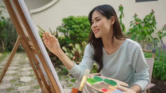 wanita juli saat kehilangan semangat