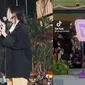 Keisya Levronka saat manggung bawakan lagu Tak Ingin Usai. (Sumber: Instagram/candid_clicks10/TikTok/skuyy.living13)