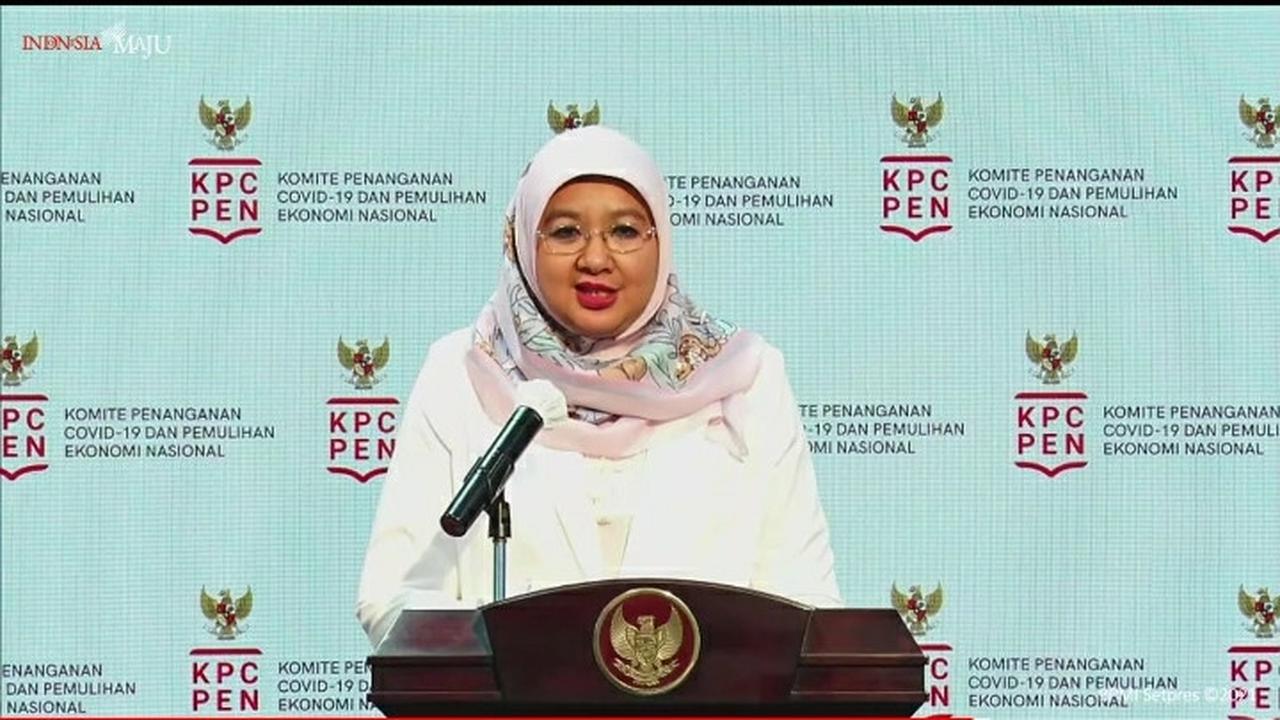 Juru Bicara Vaksinasi COVID-19 Kementerian Kesehatan dr. Siti Nadia Tarmidzi, MPH
