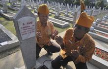 Sambut Hari Veteran, ratusan mantan pejuang ziarah di TMP Kalibata
