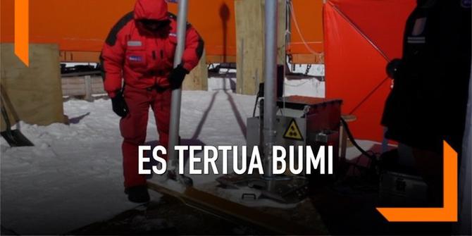 VIDEO: Ilmuwan Ekstrasi Es Tertua di Bumi