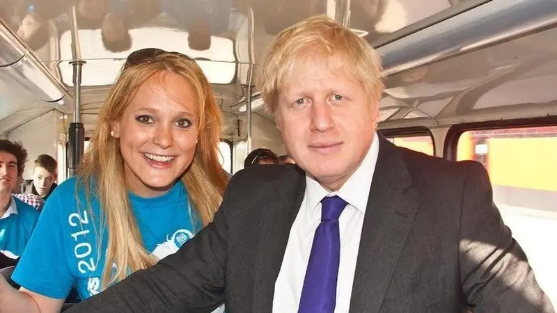 Jennifer Arcuri dan PM Inggris Boris Johnson.