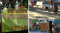 Kelewat Ngaco, 7 Spanduk Berbahasa Inggris Ini Bikin Kita Gagal Paham