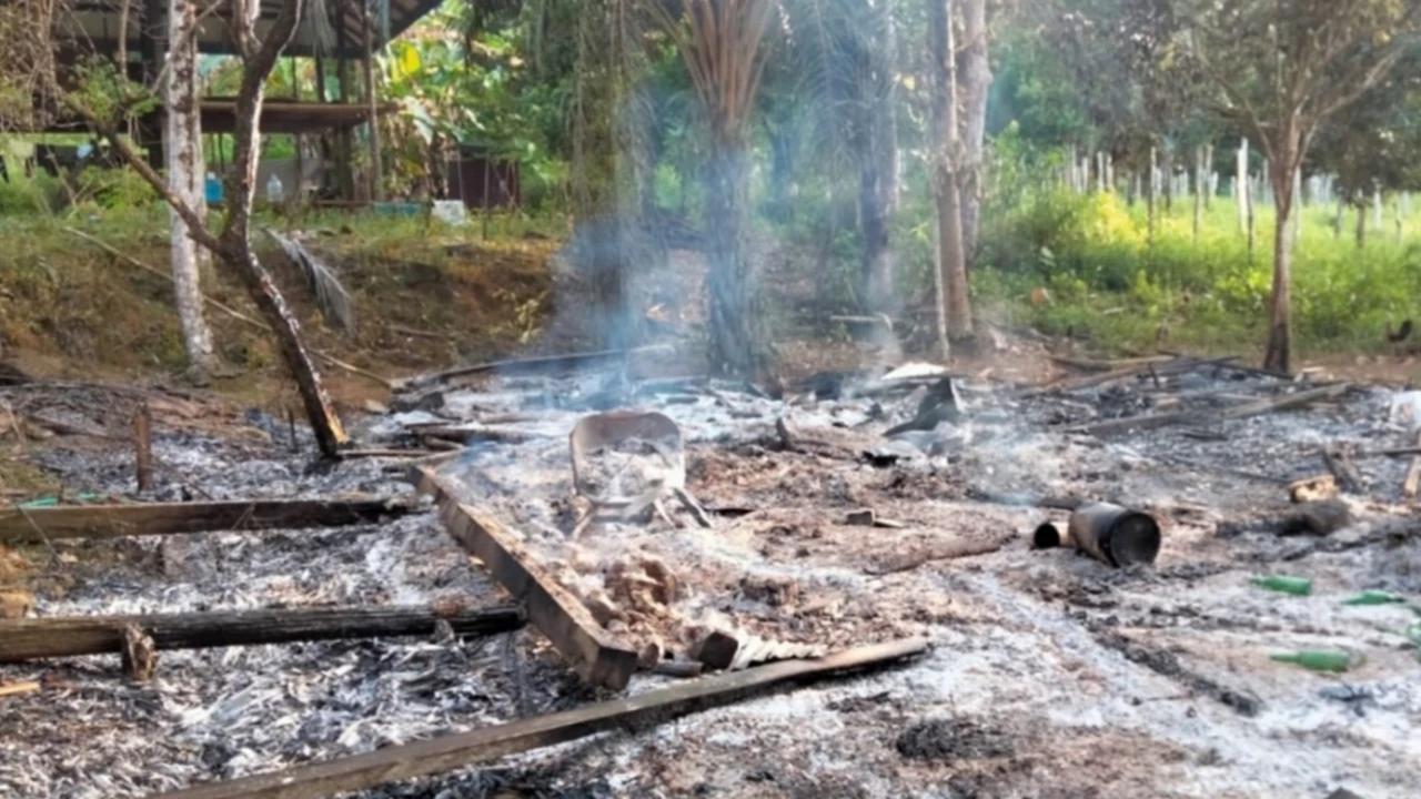 Pria di Lutim Sulsel Bakar Rumah Pemberian Mertua Usai Cekcok dengan Istri