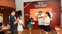 Vidio menggelar acara Roland Garros Final 2026 Watch Party pada 7 Juni 2026 di Menteng Tennis Club dan Common Grounds Terra, Jakarta. (Vidio)