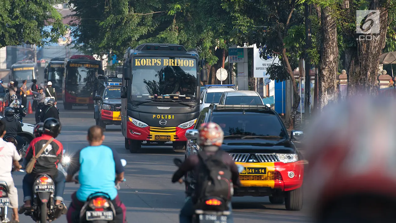 Napi Teroris Mako Brimob Dipindahkan ke Nusakambangan