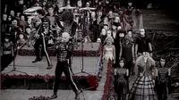 My Chemical Romance (MCR) di MV "Welcome to the Last Parade." Dok: My Chemical Romance