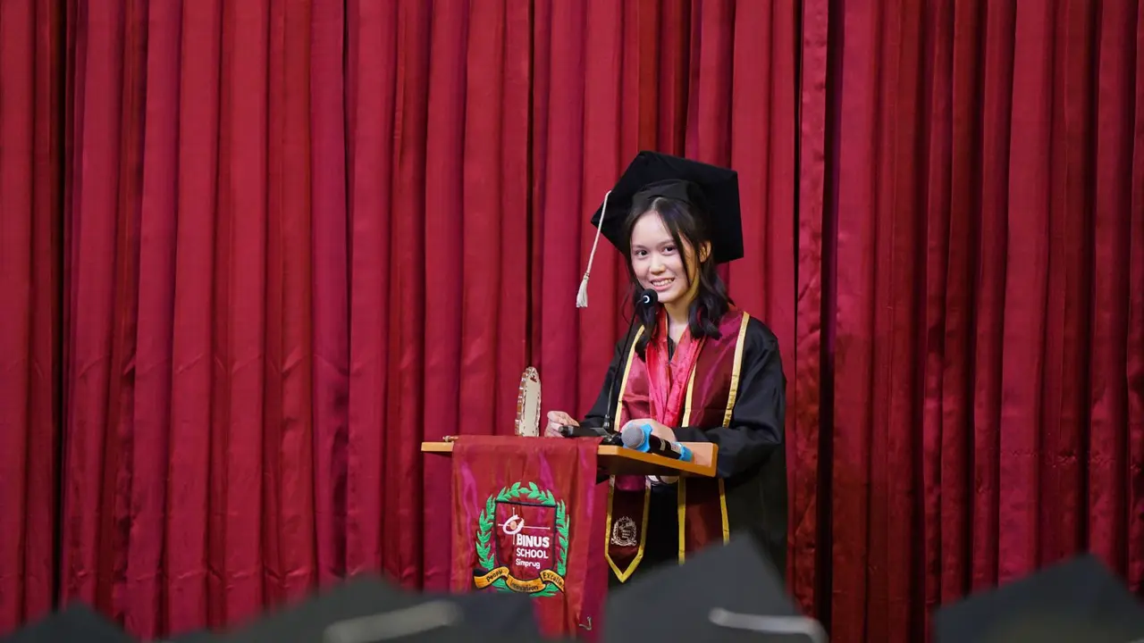 Siswa Binus School Simprug, Kayla (Istimewa)