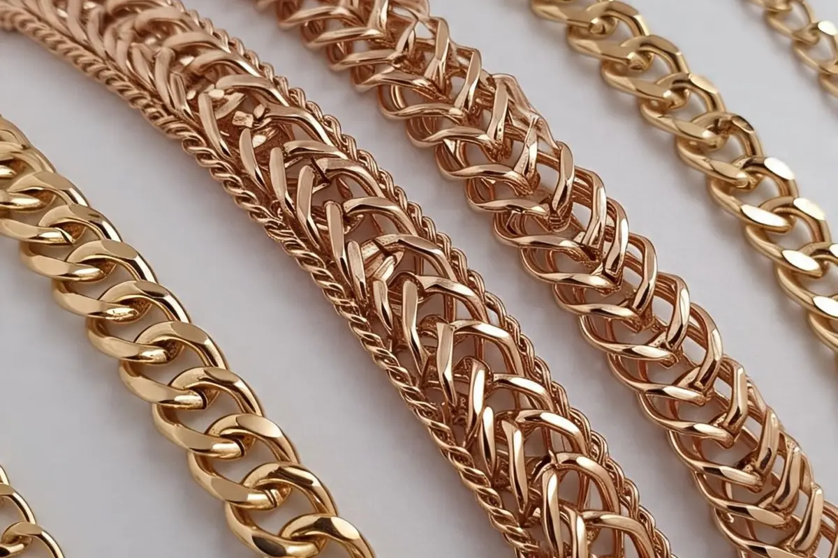 Gelang Emas 24 Karat 3 Suku