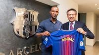 Eric Abidal menjadi duta klub Barceona