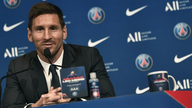 Jersey PSG Nomor 30 untuk Lionel Messi