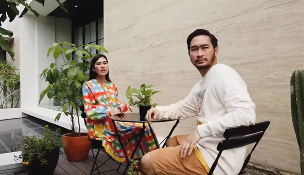 Rumah baru Syahnaz Sadiqah dan Jeje Govinda (Youtube/ Jeje & Nanas Channel)