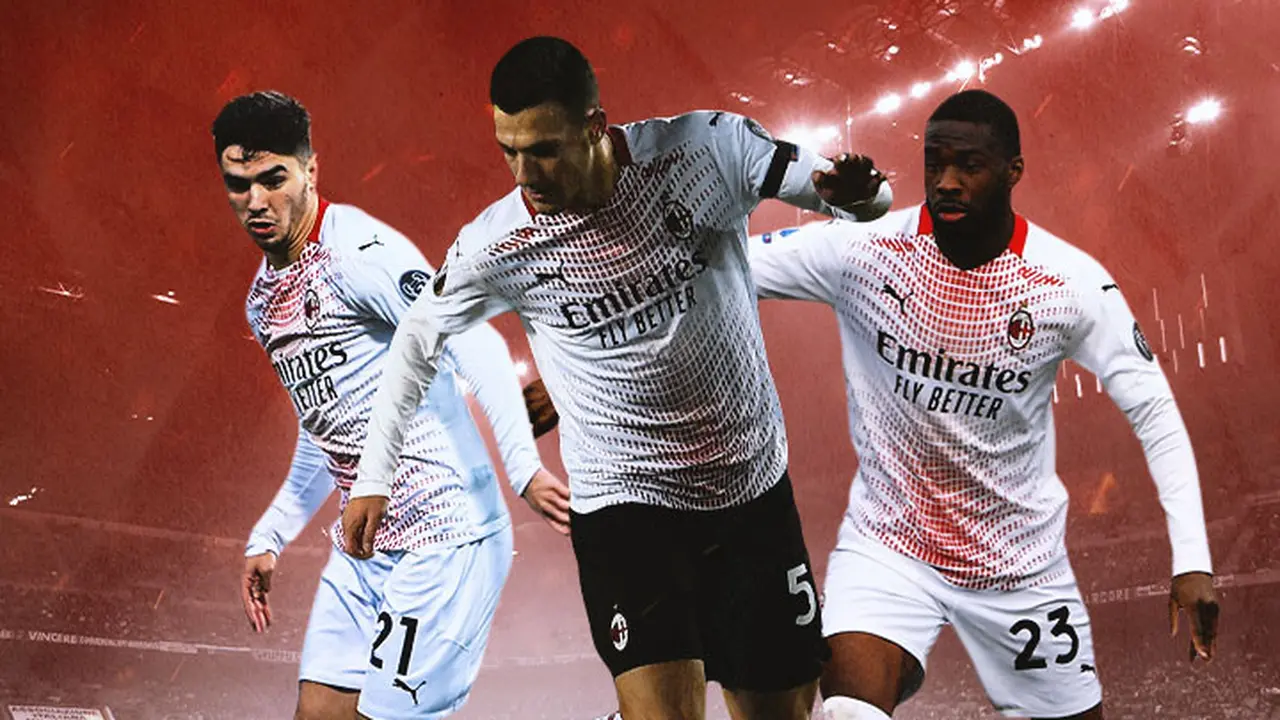 AC Milan - Brahim Diaz, Diogo Dalot, Fikayo Tomori
