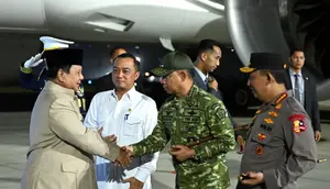 Prabowo Tiba di Tanah Air, Disambut Mensesneg hingga Kapolri