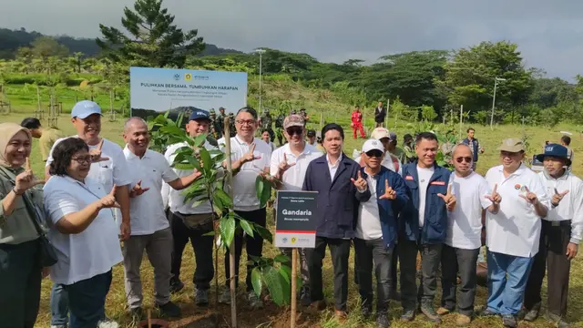 KLH Rintis Arboretum di Puncak Bogor demi Pulihkan Hulu DAS Ciliwung, Dimulai dari Tanam 350 Bibit Pohon Endemik