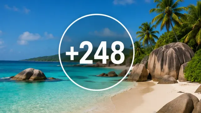 Ilustrasi Pantai di Seychelles