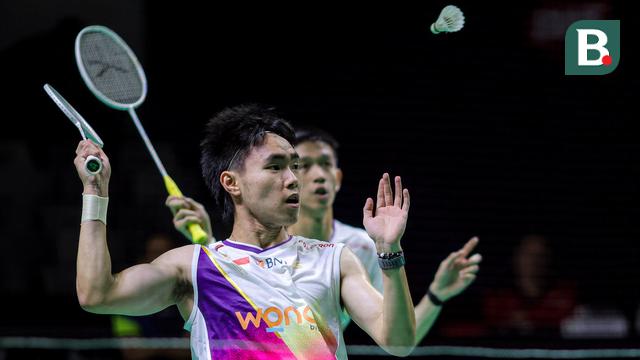 Foto: Debut Mansi Raymond/Nikolaus di Indonesia Masters 2026, Dapat Perlawanan Sengit Pasangan Prancis