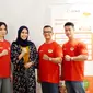 Ketua Umum Perbafi, Kemalsjah Nasution (kedua dari kanan) menerangkan cara pemilihan atlet Binaraga dan Fisik yang tampil di WFF Singapore Grand Prix 2023