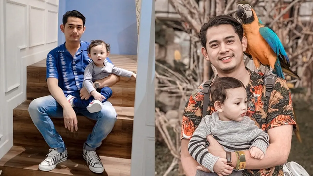 6 Potret Hangat Miqdad Addausy Momong Anak, Disebut Hot Daddy