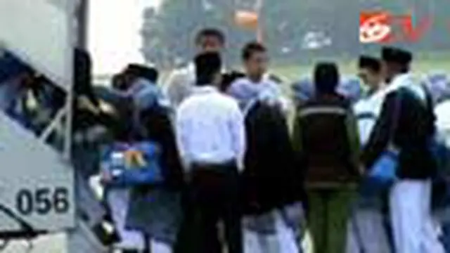 Pemberangkatan Calon Haji di Bandara Sepinggan Normal