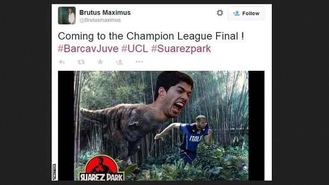 Kumpulan Meme Kocak Perseteruan Chiellini Dan Luis Suarez Dunia Bola Com