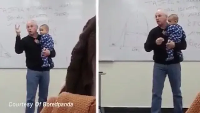 Dosen Mengajar Sambil Gendong Bayi Jadi Sorotan Publik