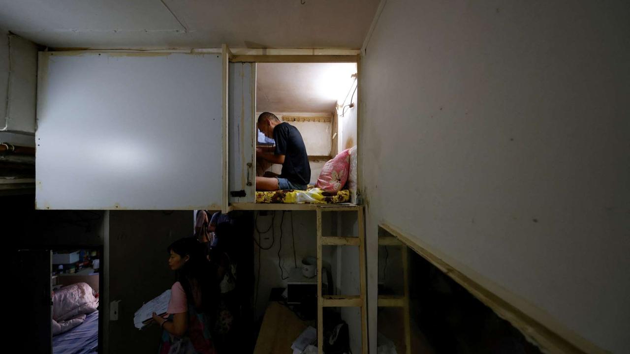 Rumah peti mati di Hong Kong