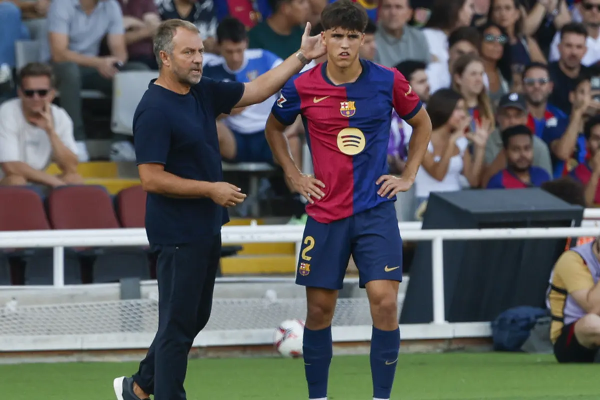 FOTO Pelatih Barcelona, Hansi Flick
